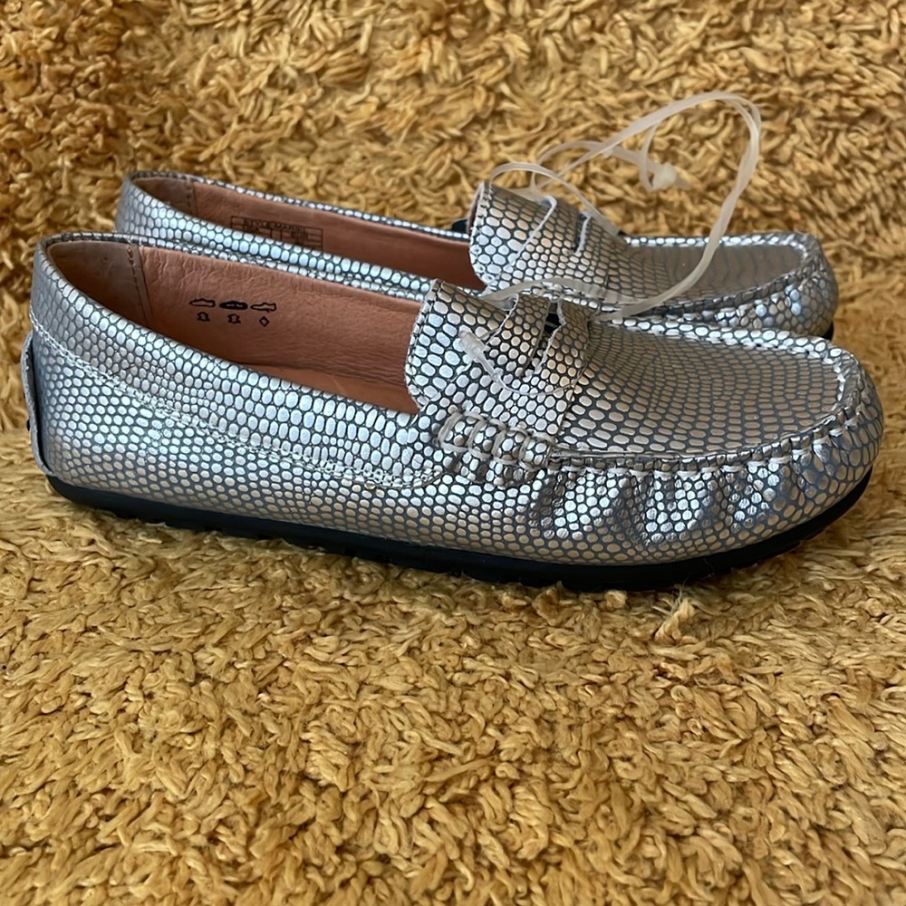 Shoes for girl silver  ,size 12